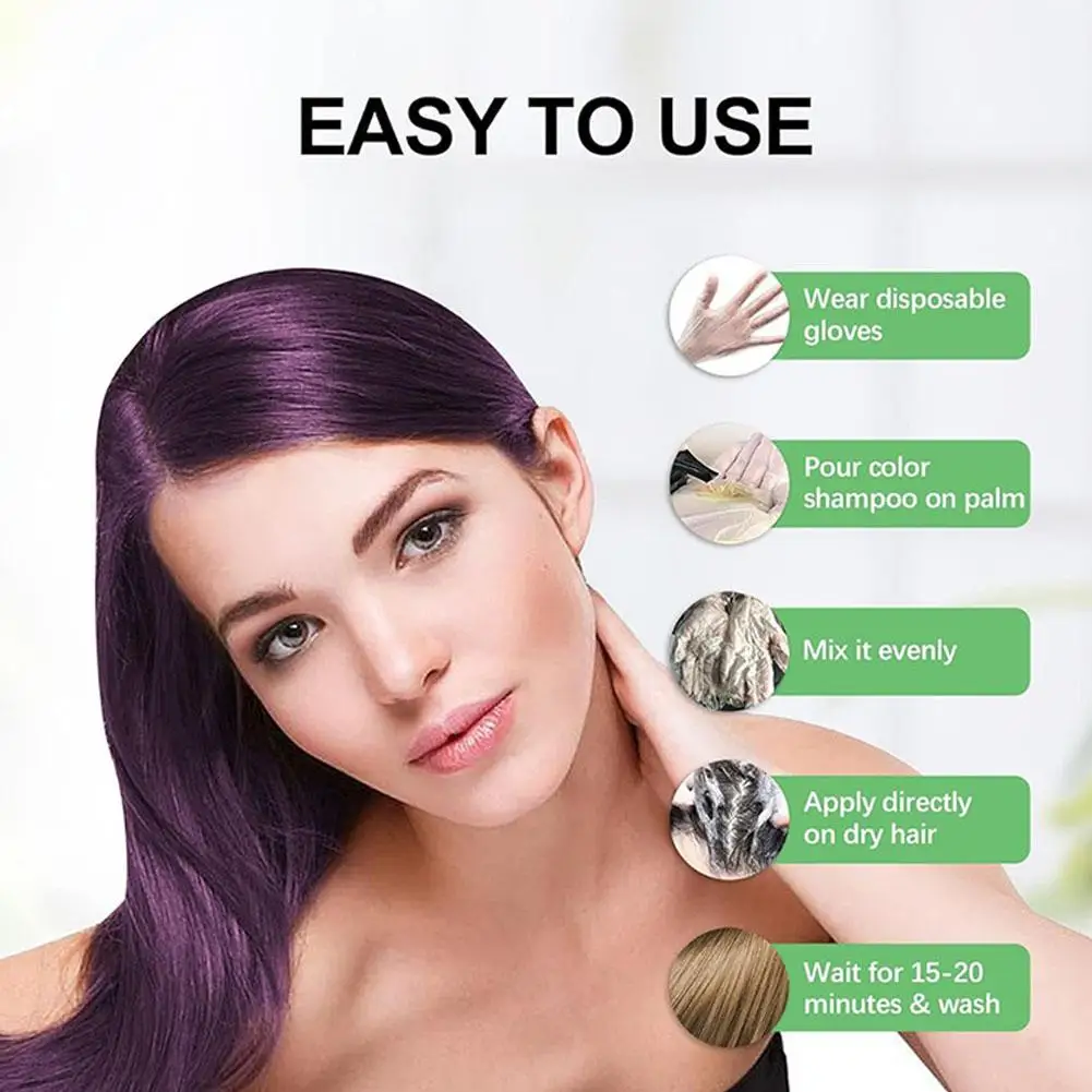 200ml Haarfärbeshampoo, Schnel – Hair Care Natural Ingredients Bewertung und Preis