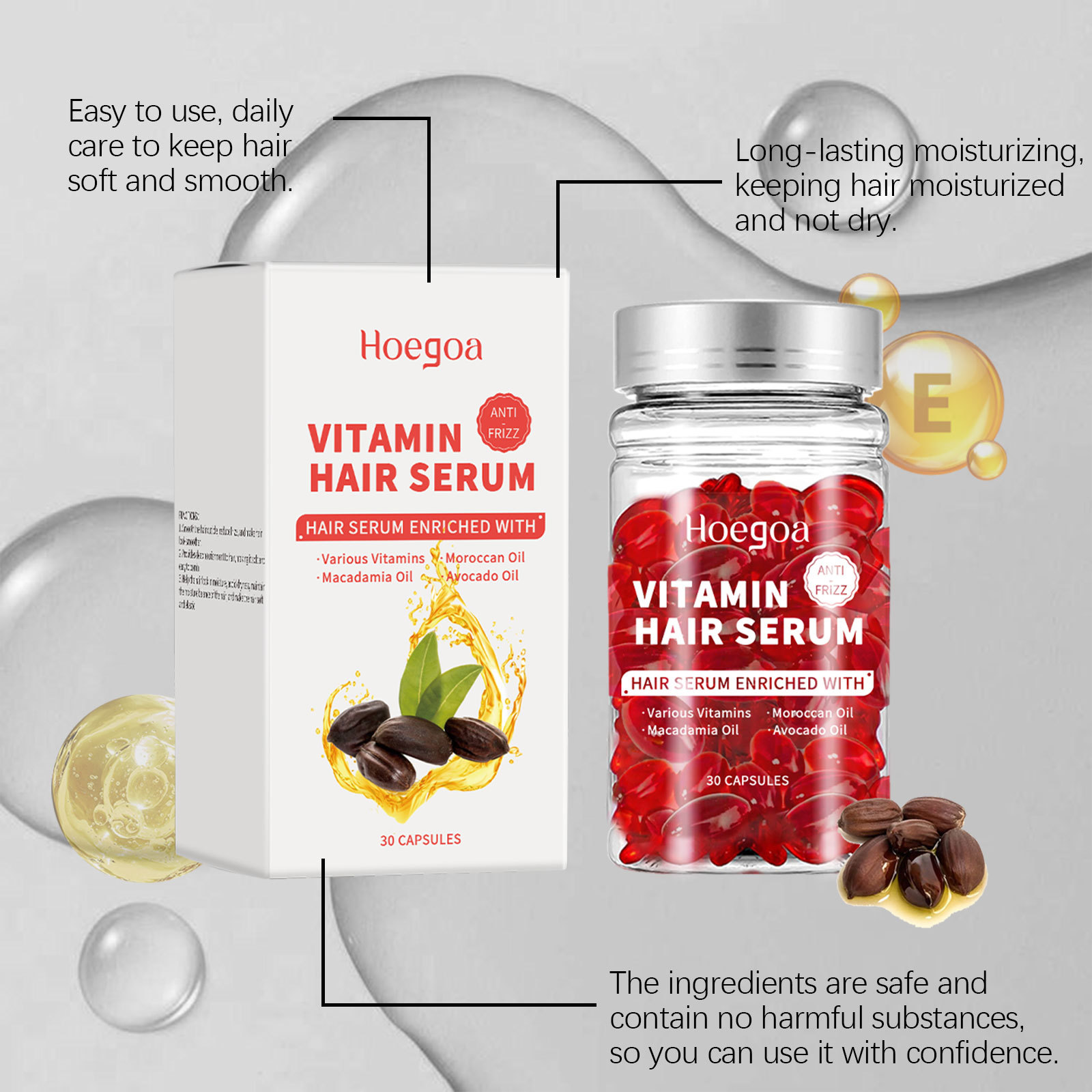 Vitamin-Haarpflege-Serum-Kapse – Hair Care Lotion Bewertung und Preis